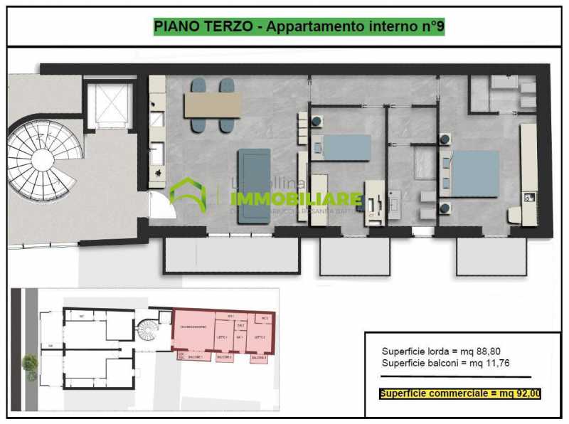 Appartamento in Vendita ad Cisterna di Latina - 210000 Euro