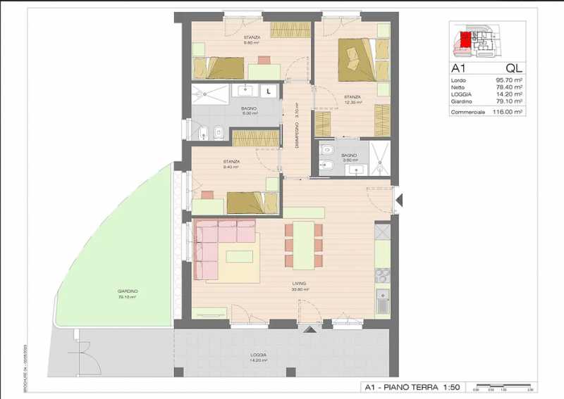 Appartamento in Vendita ad Bolzano - 760000 Euro