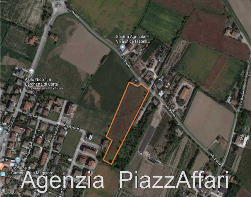 Terreno in Vendita ad Campolongo Maggiore - 75000 Euro
