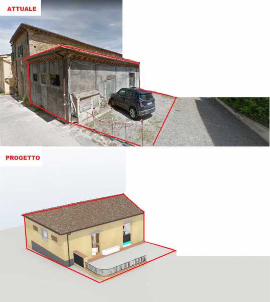 Edificio-Stabile-Palazzo in Vendita ad Poggibonsi - 130000 Euro