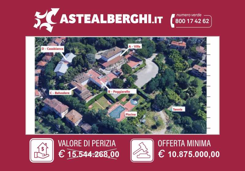 Albergo-Hotel in Vendita ad Siena - 10875000 Euro