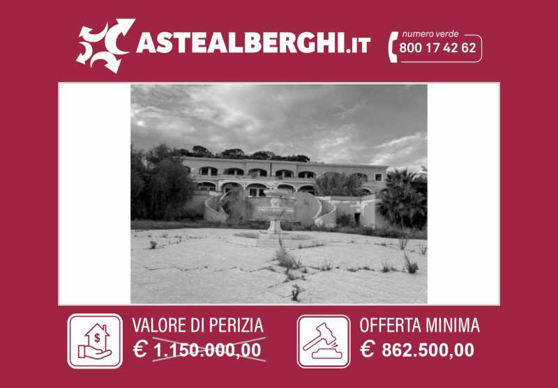 Albergo-Hotel in Vendita ad Gela - 862500 Euro