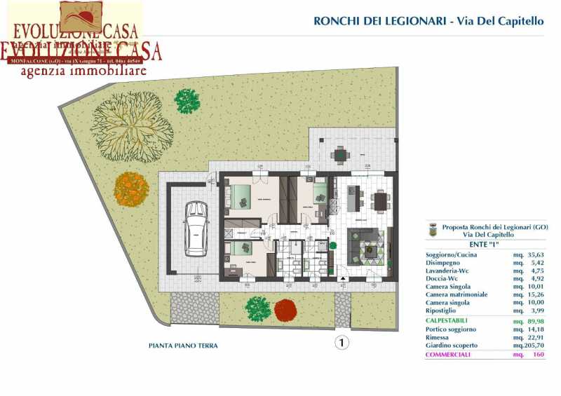 Appartamento in Vendita ad Ronchi Dei Legionari - 273000 Euro