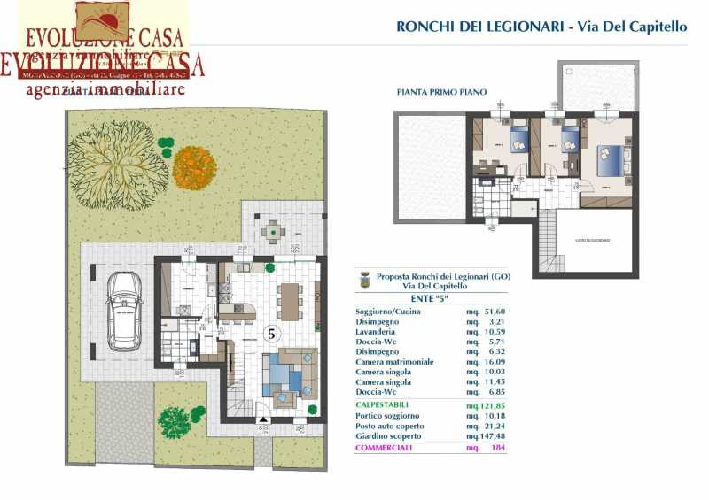 Casa Indipendente in Vendita ad Ronchi Dei Legionari - 399000 Euro