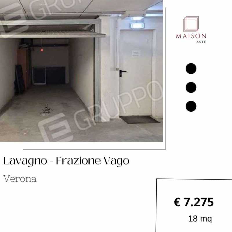 box-posto auto in Vendita ad Lavagno - 7275 Euro
