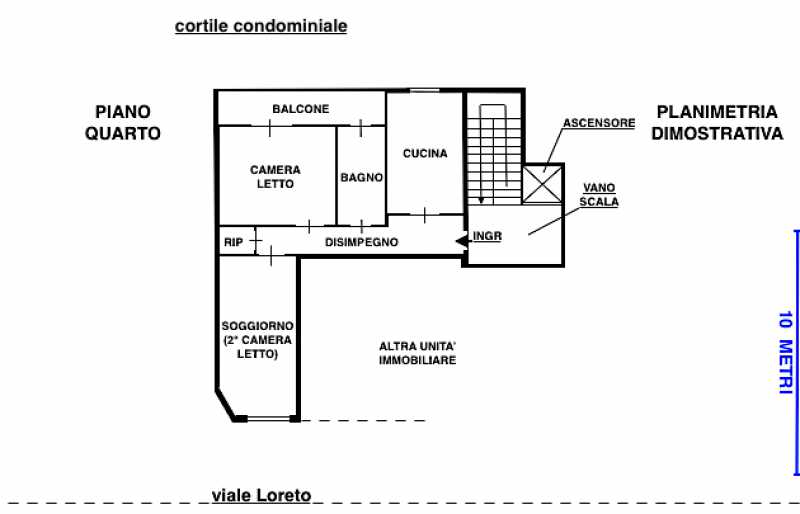 appartamento in vendita a sannazzaro de` burgondi viale loreto n° 44