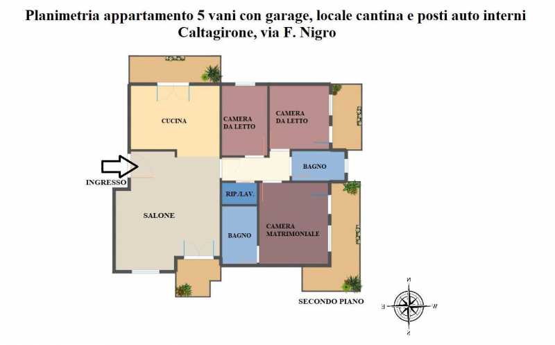 appartamento in vendita a caltagirone via francesco nigro foto4-152123641