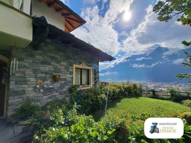 villa singola in vendita ad aosta zona collinare foto2-153583173