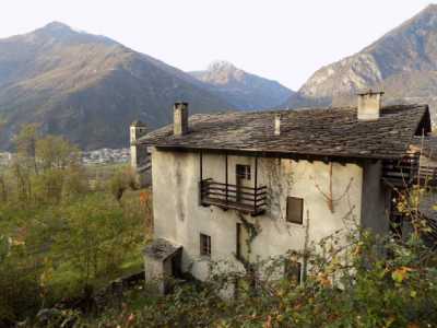 Rustico Casale in Vendita a Prata Camportaccio via San Cristoforo 2