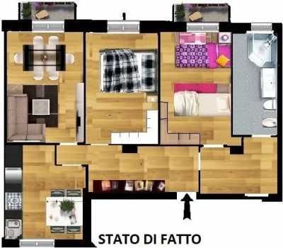 Appartamento in Vendita a Milano Diocleziano 2