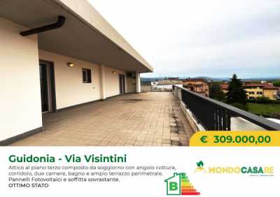 Attico Mansarda in Vendita a Guidonia Montecelio via Mario Visintini 27