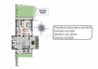 Appartamento in Vendita ad Olgiate Olona via Alcide de Gasperi