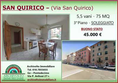 Appartamento in Vendita a Genova via San Quirico