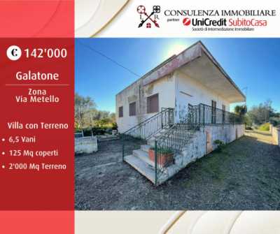 Villa in Vendita a Galatone via Metello 93