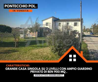 Villa in Vendita a Pontecchio Polesine via Olmo