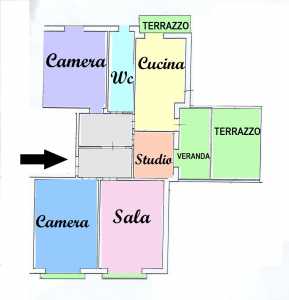 Appartamento in Vendita a Firenze via Taddeo Alderotti Careggi