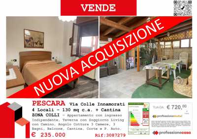 Appartamento in Vendita a Pescara via Colle Innamorati 357 Pescara