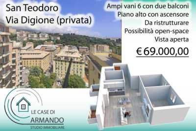 Appartamento in Vendita a Genova via Digione 10