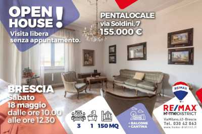Appartamento in Vendita a Brescia via Arnaldo Soldini 7