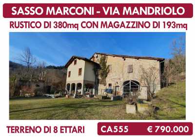 Rustico Casale Corte in Vendita a Sasso Marconi via Mandriolo Sasso Marconi